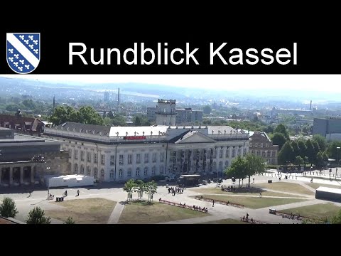 Rundblick Kassel im Juni 2022  -  a small panoramic view of Kassel