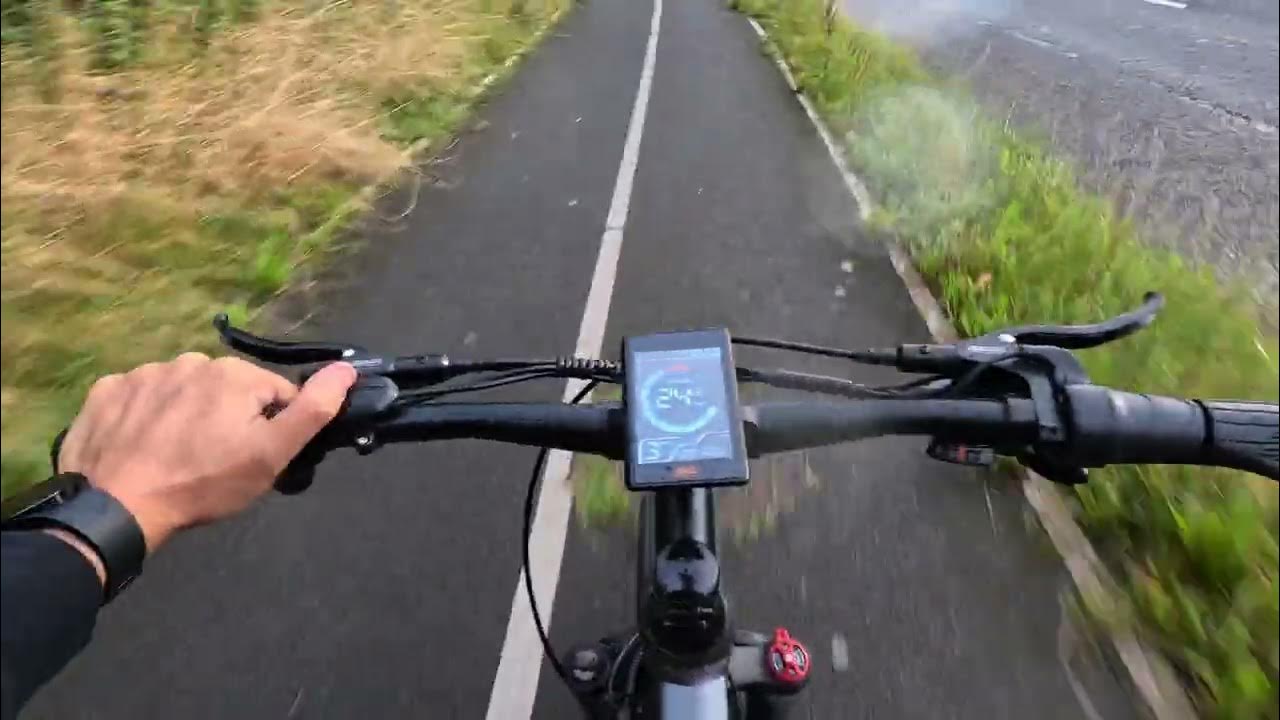 Burchda Rx80 electric bike Test - Part 2 - YouTube