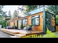 Newly completed luxury tiny house designed from sturdy shipping containers that everyone will love
