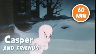 Casper Cartoon LETS BE FRIENDS 1-Sided Sublimated Big Print Poly T-Shirt Casper Cartoon LETS BE FRIENDS 1-Sided Sublimated Big Print Poly T-Shirt