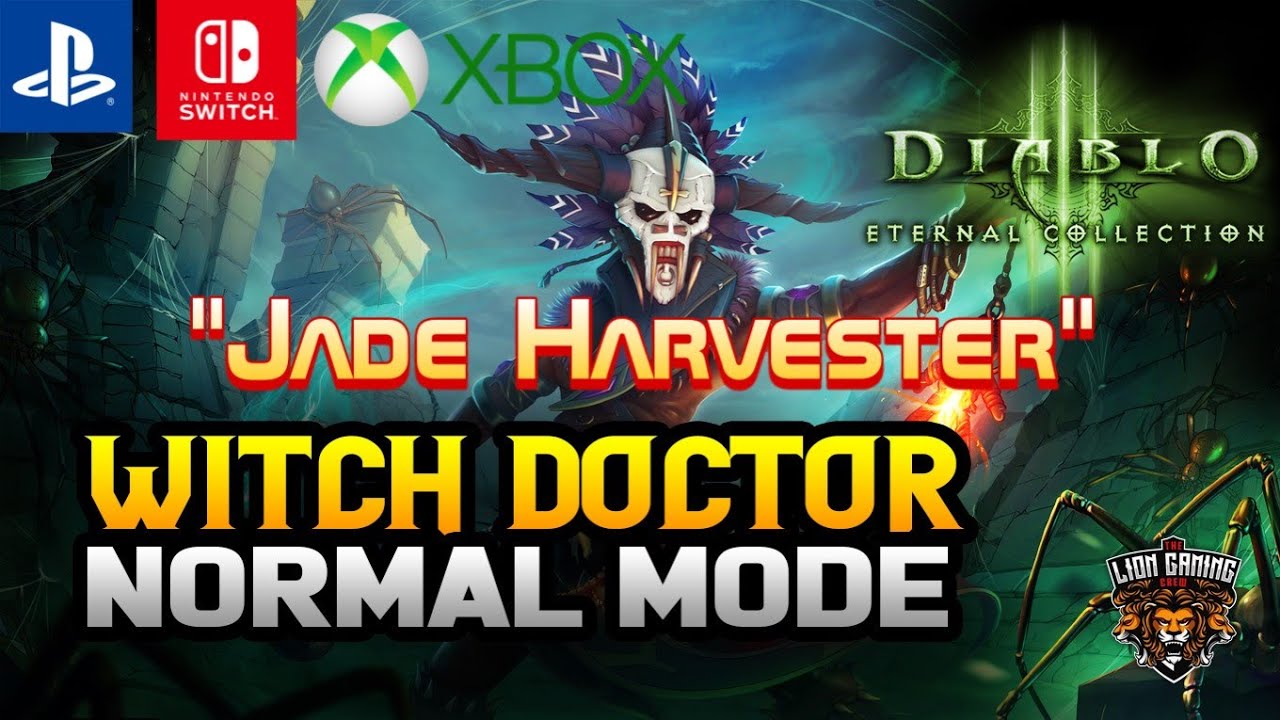 "Jade Harvester Animus" Witch Doctor Build Guide (Free Gear Support