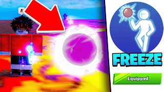 NEW UPDATE FREEZE ABILITY IS A CHEAPER INFINITY IN BLADE BALL... (Roblox) screenshot 5