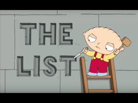 Family Guy  The List Family Guy song
