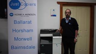 Obtaining a Meter Read / Page Count on a Konica Minolta Bizhub Photocopier screenshot 5