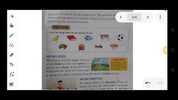 Class-Second EVS, Tutorial- Chapter 19 Air Around Us