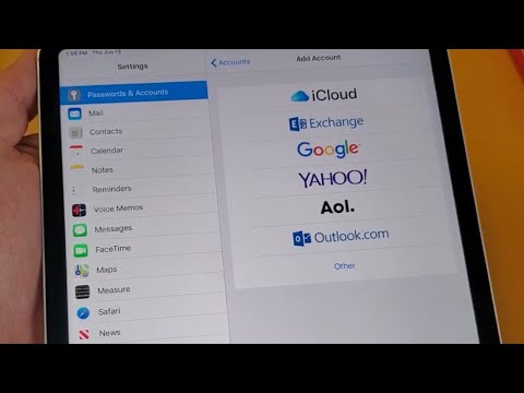 iPad Pro: How to Add Gmail (Email) Address & Use (Setup Multiple Gmail Accounts)