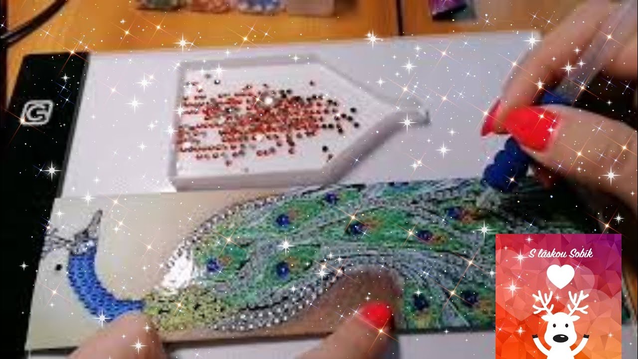 Diamond painting zalozka do knihy 😍🥰😘