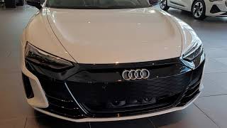 2022 Audi RS e-tron GT in Suzuka Gray Metallic Exterior and Interior Walkaround