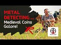 Medieval Coins Galore While Metal Detecting