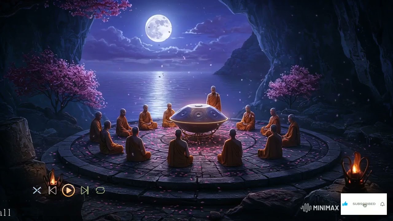 Forest Lullaby Lull of the Lantern    (777 Hz)| 1 hour handpan music