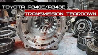 Toyota Transmission Teardown | A343 | ASMR | Hilux Fortuner Innova Hiace Prado