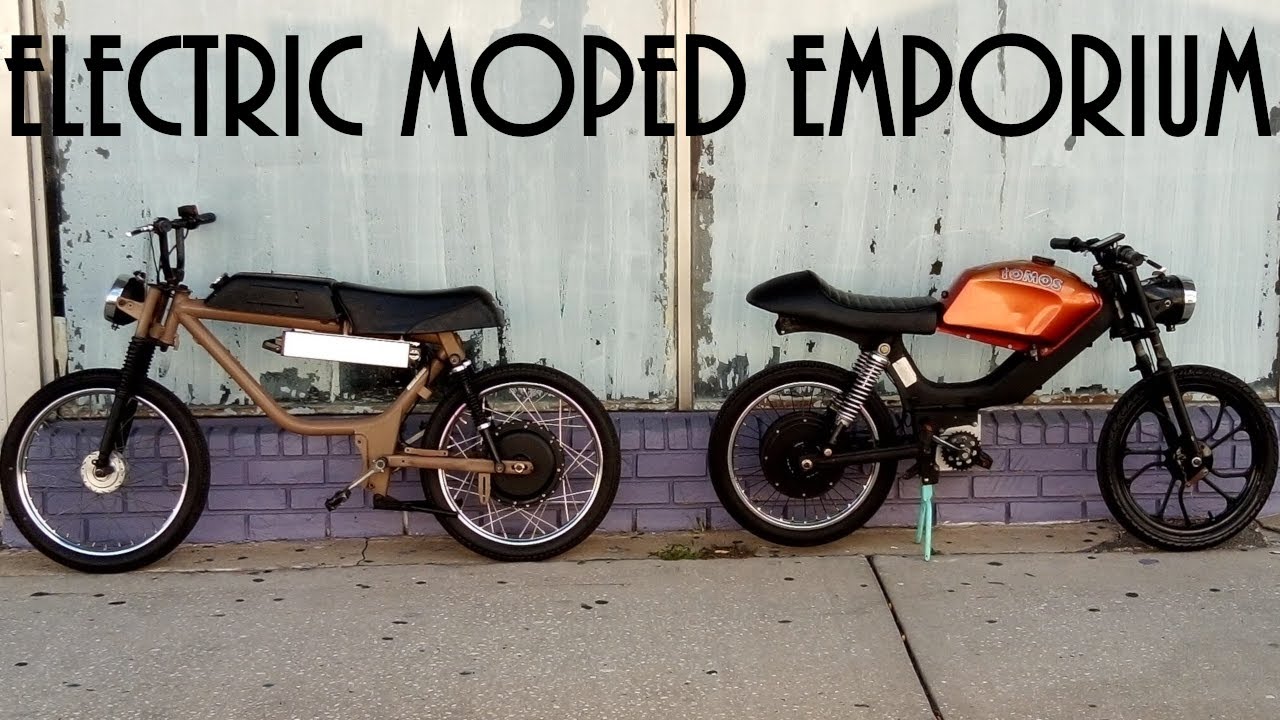 verden undgå Alabama I'm Converting Old Mopeds into Ebikes - YouTube