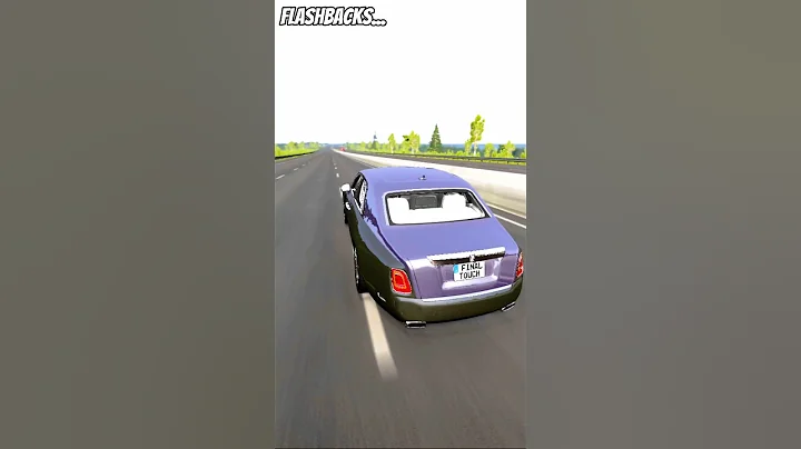 Rolls Royce crash at 230 Km/h simulation India | Beamng drive