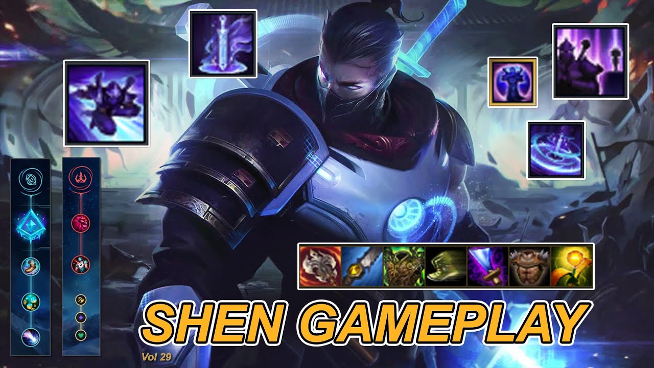 Shen Jungle S10 Gameplay My Best Shen Plays Satisfy R Ultimate Kills League Of Legends Youtube