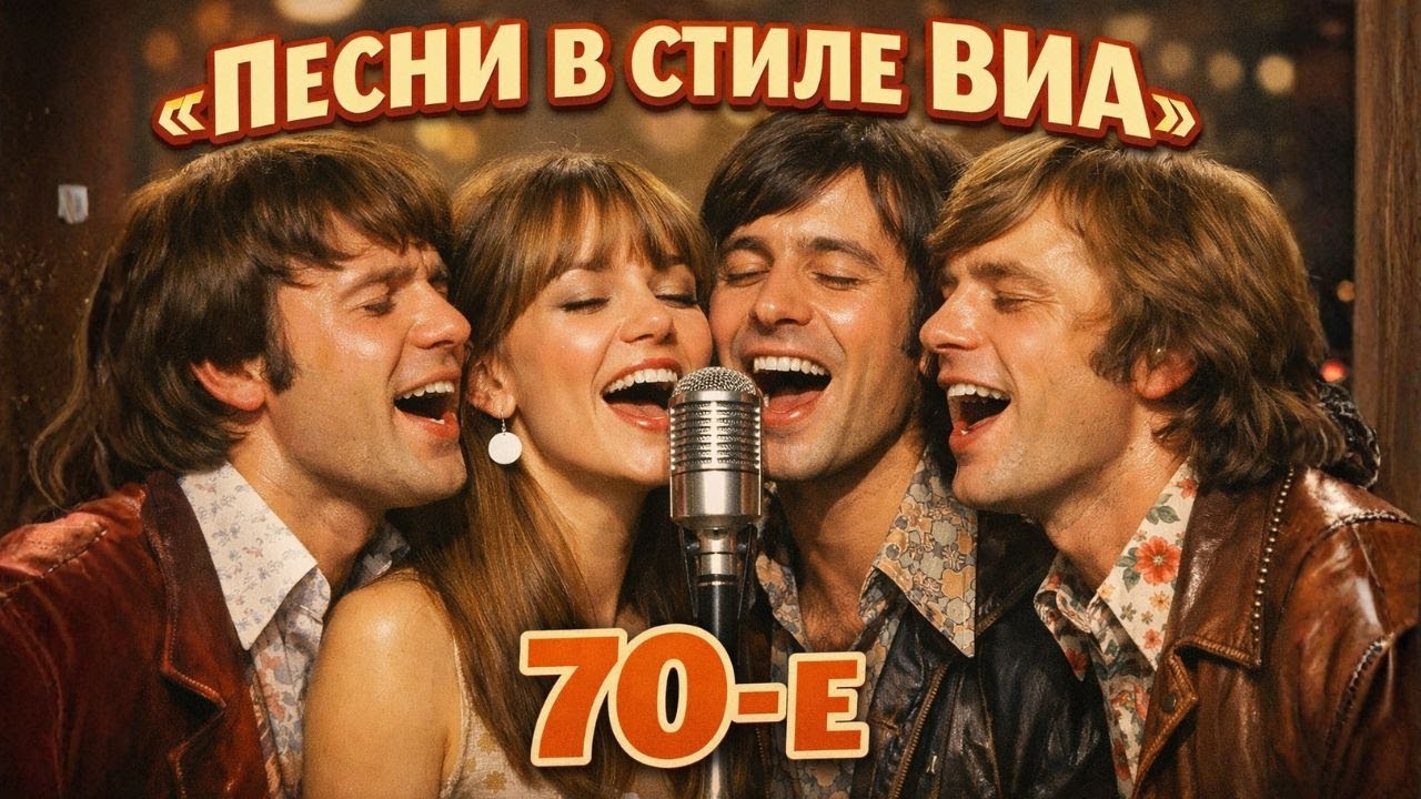 Хиты в стиле ВИА 70-х | Старая пластинка. 6 часть