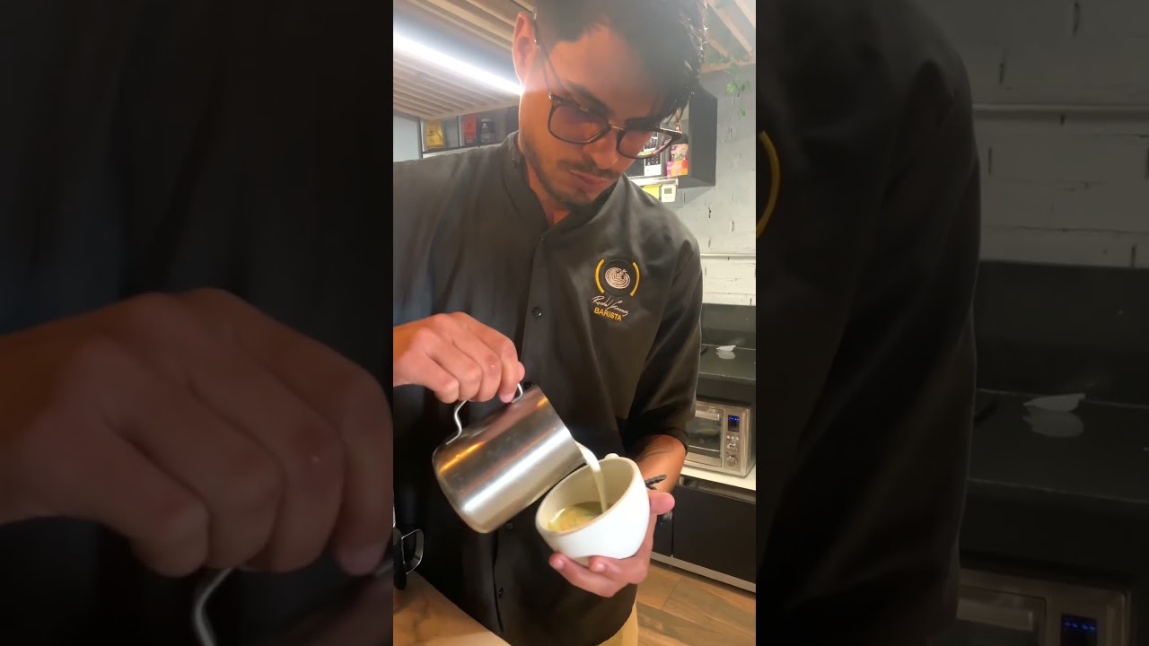 Del café un arte #aprender #barista #cafe #ccs #cocina #coffee #latteart #recetas #new #viral