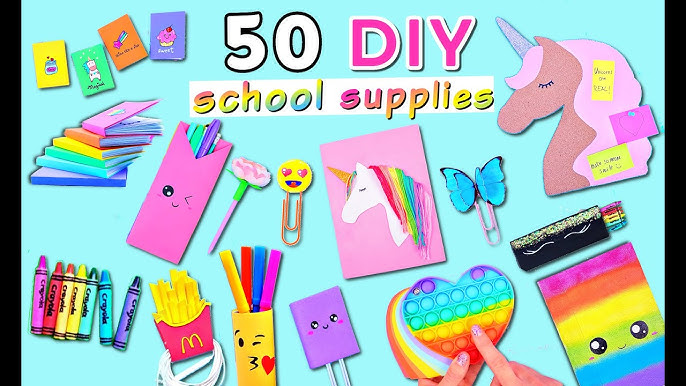 Day-3)How to make kawaii stationery set /DIY stationery set  #7daysstationerysetchallenge 