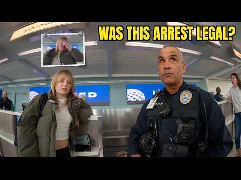 Airport Police Bodycam: Airline Dispute Turns Arrest — Constitutional Analysis