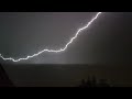 Big wide lightning flash