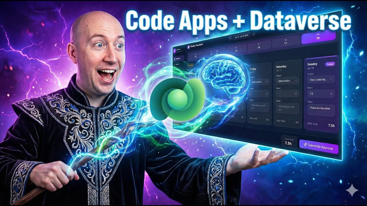 Power Apps Code Apps: Dataverse Integration & Deployment (AI-Powered)