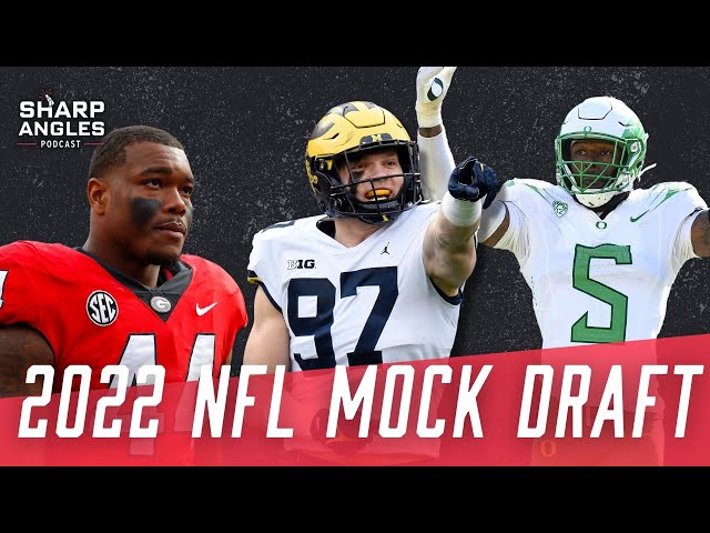 2022 NFL Mock Draft Hosted by Warren Sharp (Ft. Brendan Donahue and Ryan  McCrystal) 