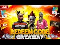 redeem code giveaway Free fire