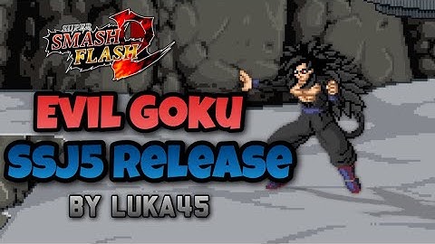 SSF2 Mods Evil Goku SSJ5 April Fools Release
