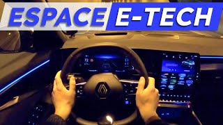 2024 Renault Espace Snowy Night Drive (Binaural Audio)