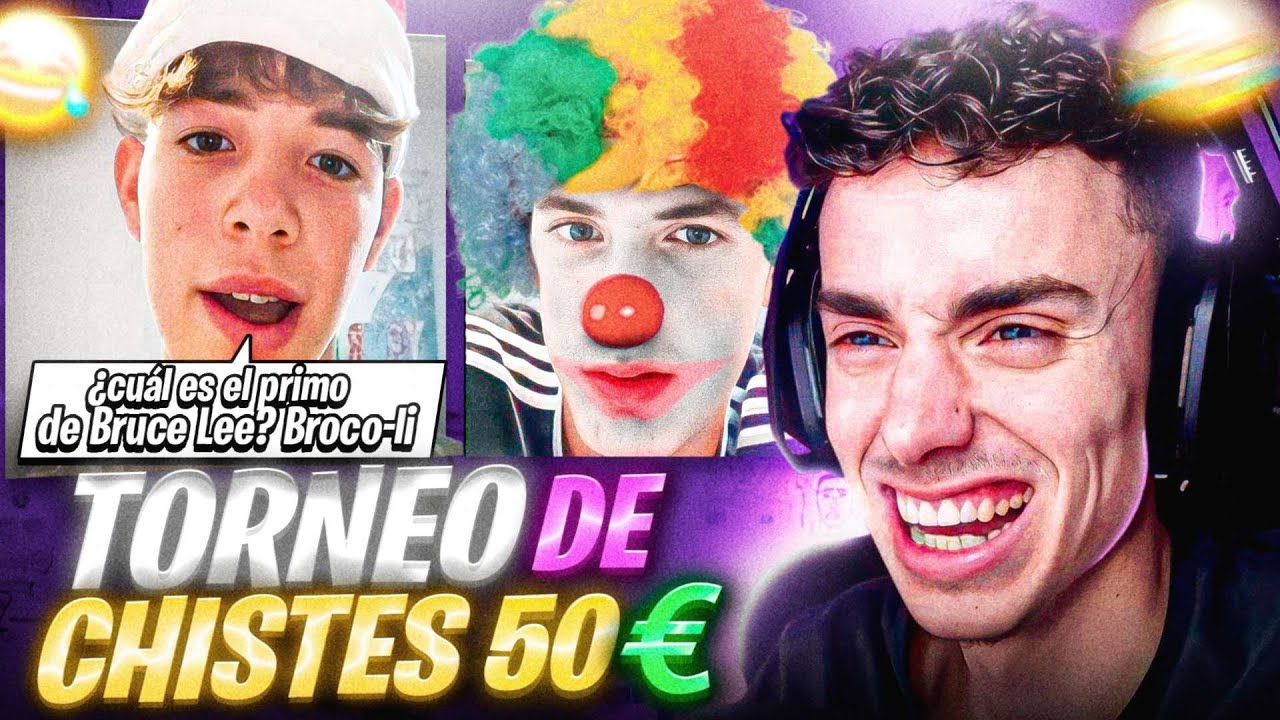 TORNEO de CHISTES con SEGUIDORES, con 50€ de PREMIO