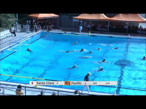 Pacific Women's Water Polo vs SCU Highlights 3/16/2024