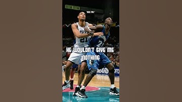 Tim Duncan talks trash in phrases #nba #basketball #story #timduncan #kevingarnett #spurs #minnesota