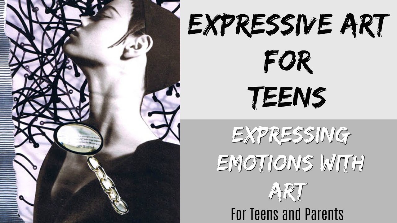 Expressive Art Journal Therapy for Teens and Parents 