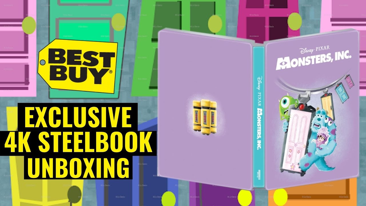 Disney/Pixar Monsters, Inc. 4K Ultra HD Blu-ray Best Buy Exclusive ...
