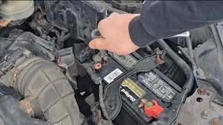 Battery replacement 2012 - 2016 Honda CRV 