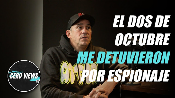 Santiago Sánchez Cogedor: Me detuvieron por espionaje y ya estaban llorando mi muerte