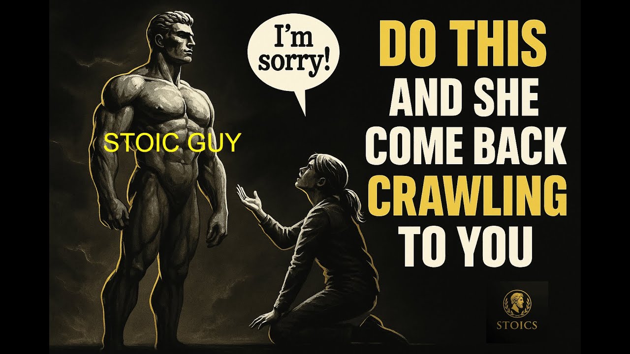 DO THIS AND SHE WILL COME BACK CRAWLING TO YOU | Stoicism-StOIC GUY