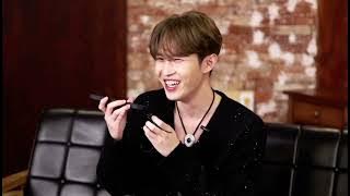 240124 Kim Jaehwan on phone with Park Woojin #김재환 #KIMJAEHWAN #박우진 #PARKWOOJIN