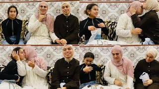 اخر نهار ختمتها مع خديجة و عائشة عطيتهم هدايا بسيطة ديالهم فرحو بزاف ودعت واليديا و رجعت عند بناتي 🥲
