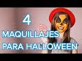 4 maquillajes para Halloween | Maquillajes para niñas y niños