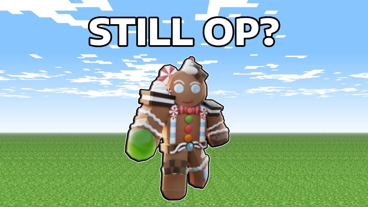 Gingerbread Man kit made me so CRACKED! (Roblox Bedwars) YouTube