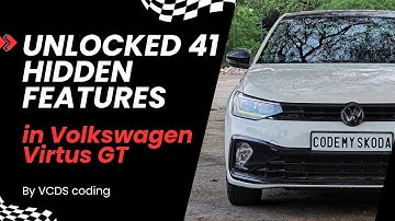 Unlocked 41 hidden features in #VirtusGT | vcds coding