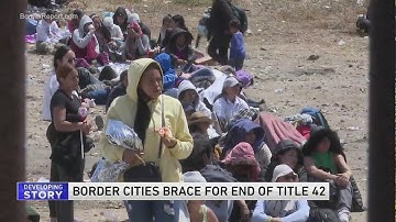 Title 42 is ending. Here