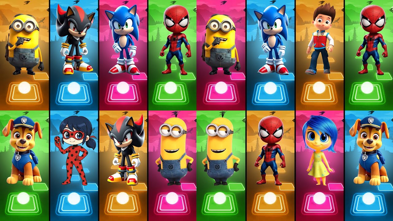 «Какой персонаж победит в 🎮 лучшей мультяшной игре!» 👀🎶