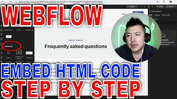 ✅ Hoe HTML-code in te sluiten in de Webflow Website Builder 🔴