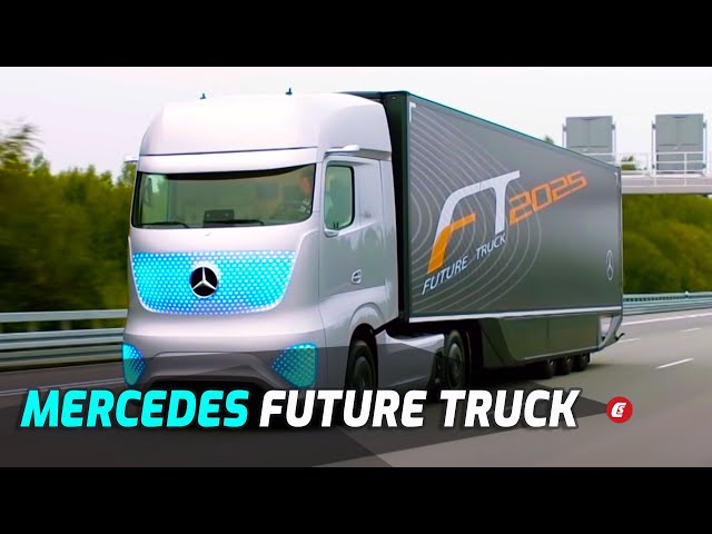 Mercedes Future Truck 2025   Driving class=