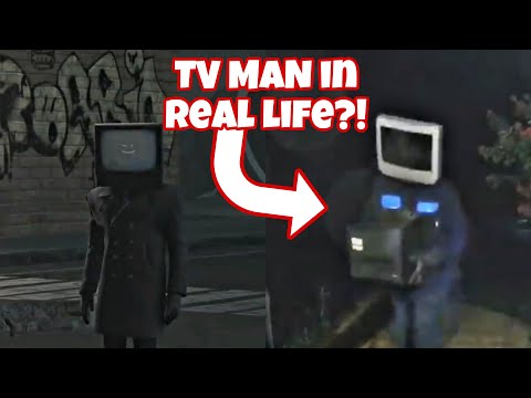 Who is the REAL TV Man? TV Man in real life?! | Skibidi Toilet