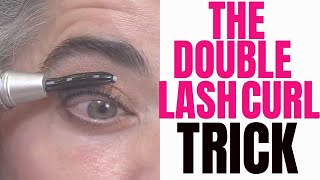 THE DOUBLE LASH CURL TRICK | Nikol Johnson