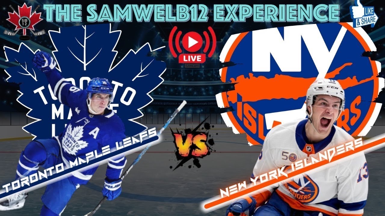 🔵TORONTO MAPLE LEAFS vs NEW YORK ISLANDERS Live NHL Hockey Play by play