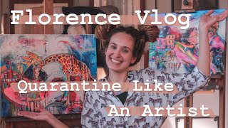 Quarantine at the ART ACADEMY || Florence Vlog || Quarantine like an ARTIST by Esther Franchuk Art 820 views 4 years ago 18 minutes