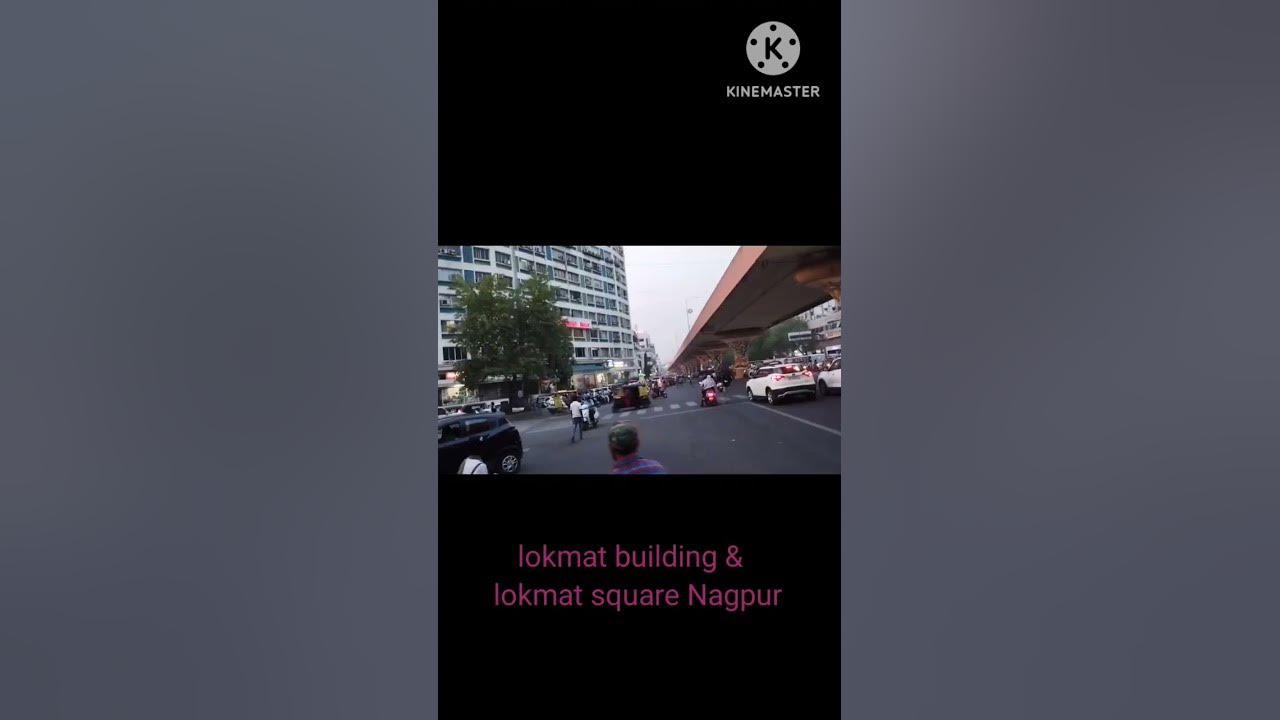 lokmat square and lokmat buildingNagpurexplore with jaynagpur